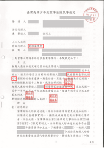 劉維濬律師勝訴，對方給付代墊扶養費 26 萬－法巢